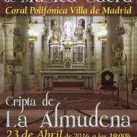 Cartel Cripta Almudena